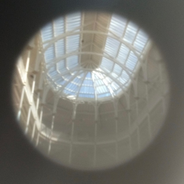 National Museum of Scotland Pinhole of Victorian Glass Roof